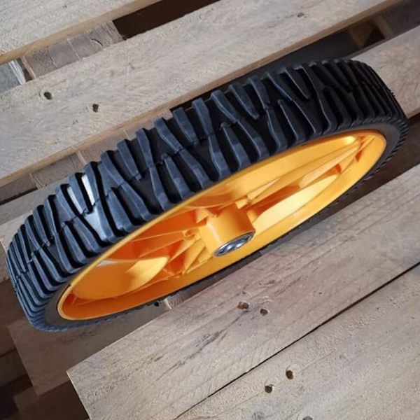 Micvtve 293MM Gräsklippare Bakhjul för 5324035-09, 5324327-49, 532403509, 532432749