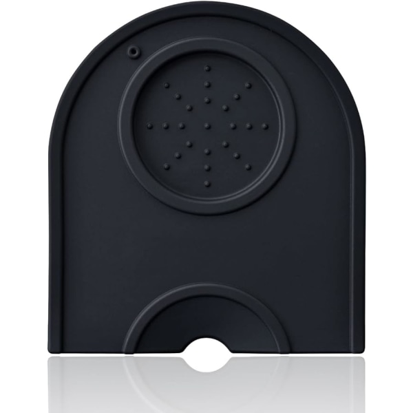 Kaffe Tamper Mat Silikonmatta, Espresso Tamper Mat, halkfri Kaffeematte