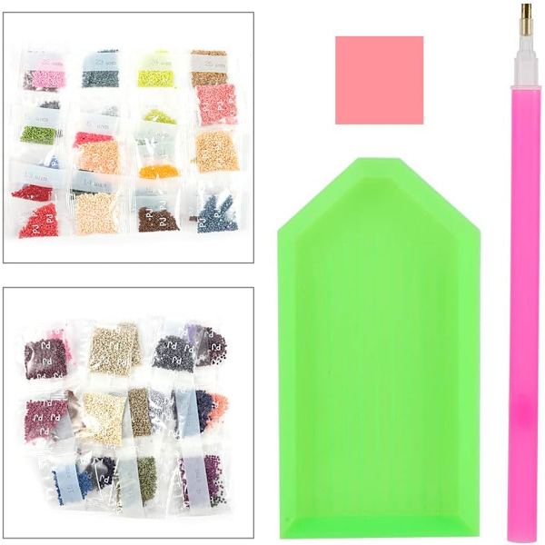 5D DIY-timanttimaalaukset 2 sarjaa Kristallitimantti Timanttikirjontamaalaus
