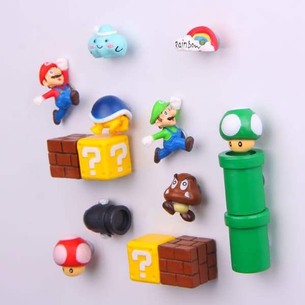 Klassisk 3D Super Mario kjøleskapsmagnet