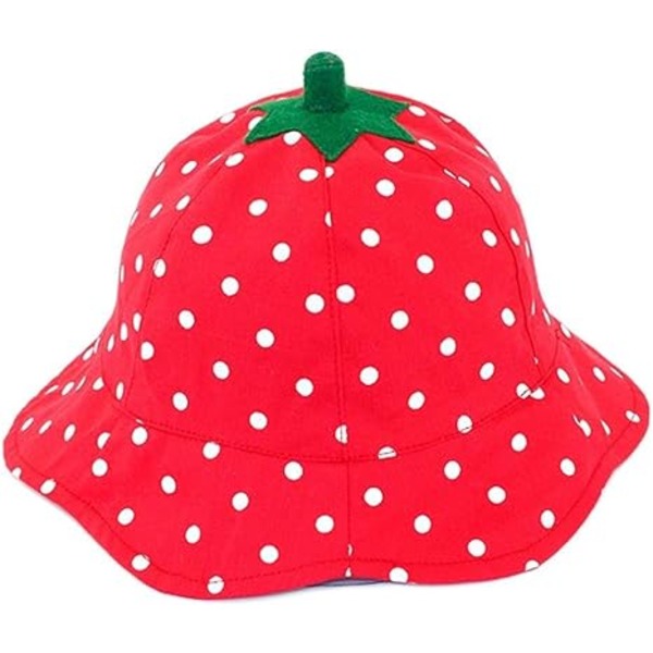 Børne Anti UV Solbeskyttelse Foldbar Bucket Hat med Hagestrop Outdoor Ani