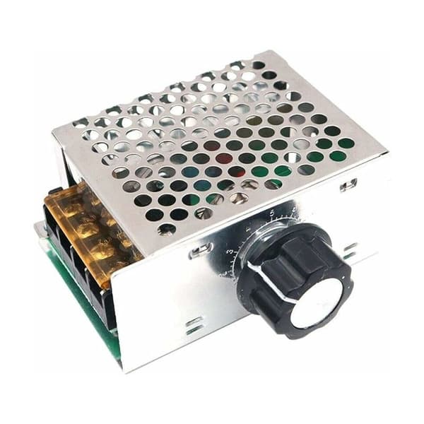 Dimmer termostatstyrenhet AC 220V 4000W Hög effekt SCR Elektronisk spänningsregulator