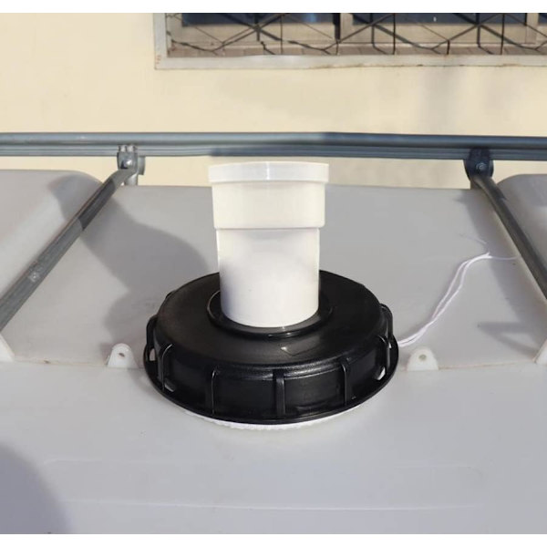 1 IBC Tank Caps med vaskbart nylonfilter, IBC Cap Filter IBC Tank Accesso