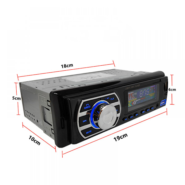Universaali Bluetooth Handsfree -musiikkiauton MP3-soitin
