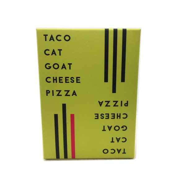 Taco Cat Goat Cheese Pizza Engelsk Spillkort Partykortspill