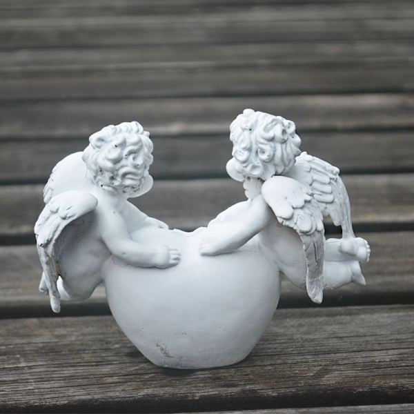 Cupid kærlighed  Engle Resin Have Statue Figur, Indendørs Udendørs Hjem Have Dekoration