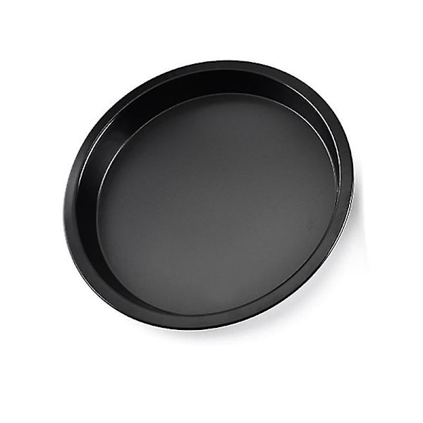 Pizza Rund Steke Karbonstål Pizza Plate Steking Non-stick Kake Bakeware Pan