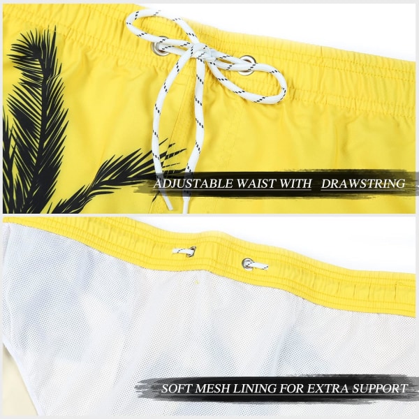 Badbyxor för män Strand Strand Strand Strand Strand Strand Shorts Snabbtorkande