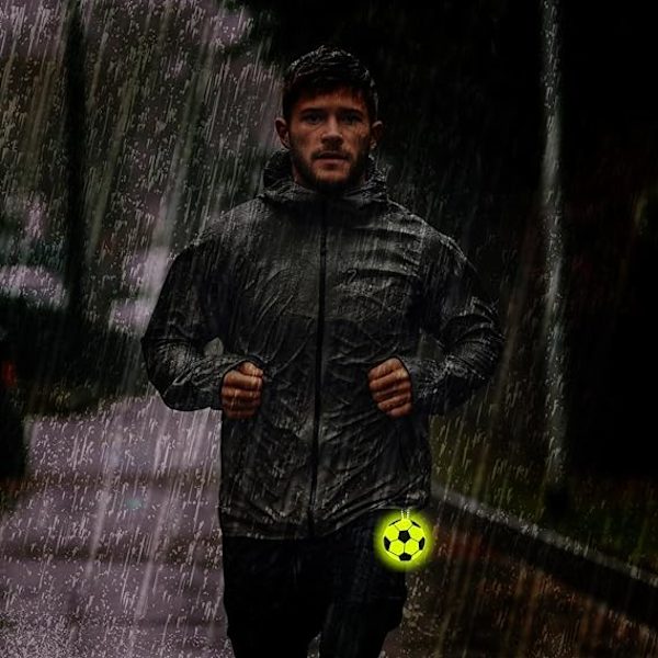 20 stk. sikkerhedsrefleksvedhæng, fodboldrefleksvedhæng med høj synlighed