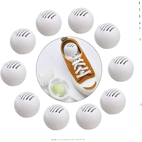 Sko Deodorizer Kugler Sneakers Lufter Deodorant Lugtfjerner til Lås