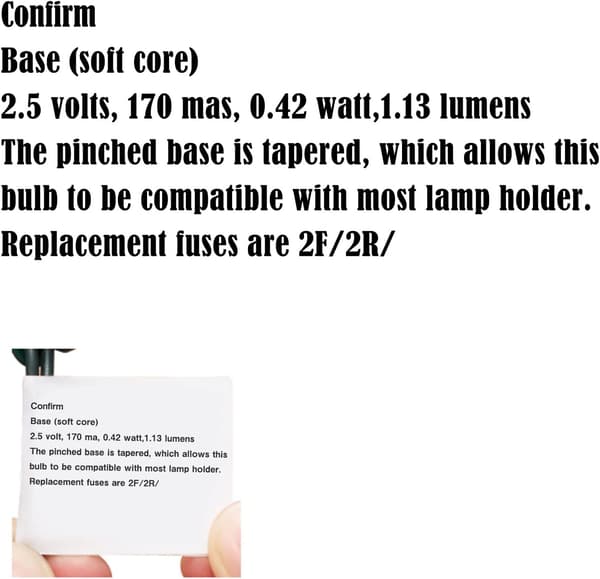 Frienda 1,13 Lumen, 2,5 Volt Mini Julgransbelysning