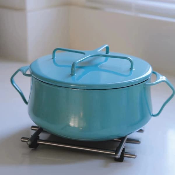 Grydeunderlag, 18*18CM, Rustfrit Stål Grydeholder Isoleret Måttekøkken