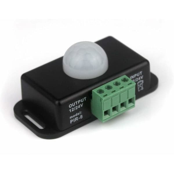 DC 12V LED Infraröd Rörelsesensor Rörelsesensor Rörelsesensor För LED-remsa/Glödlampa