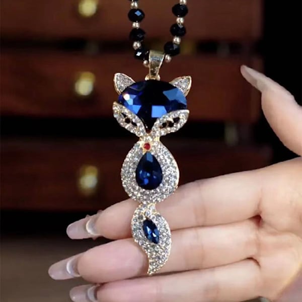 Rhinestone Musta Ruusu Kaulakoru Kukka Kristalli Ripus Kaulakoru Ac