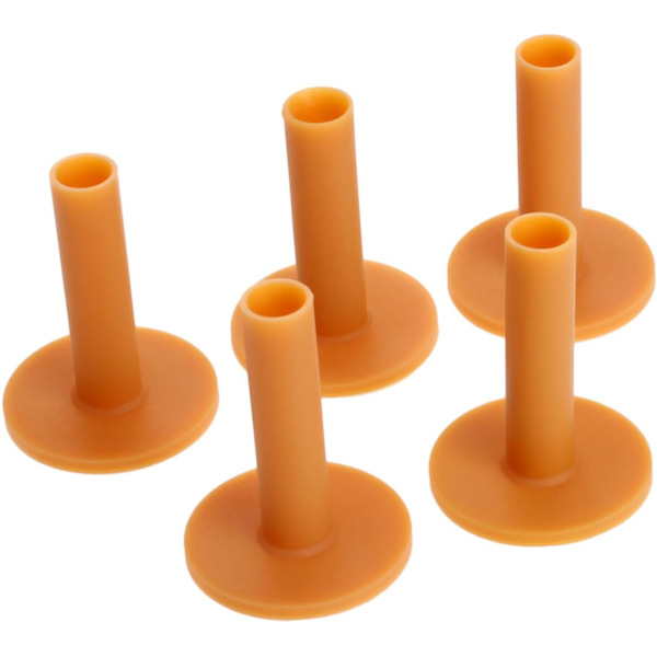 5 stk. Gummigolfteeholder for Driving Range-trening, 70*52mm