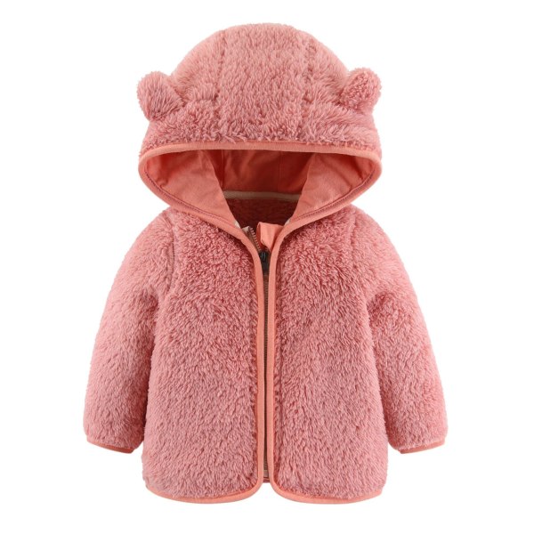 Baby Girls' Hooded Jacket Pink