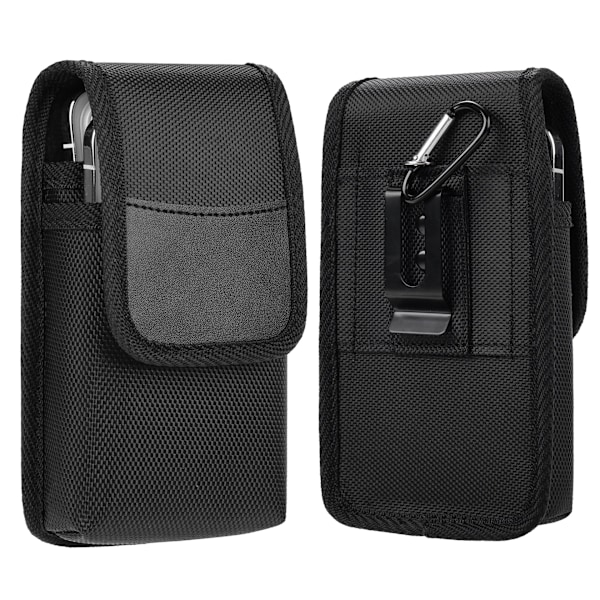 2 stk. Belteklips Telefonholster Lomme for iPhone, Midjeveske med Beltesløyfe