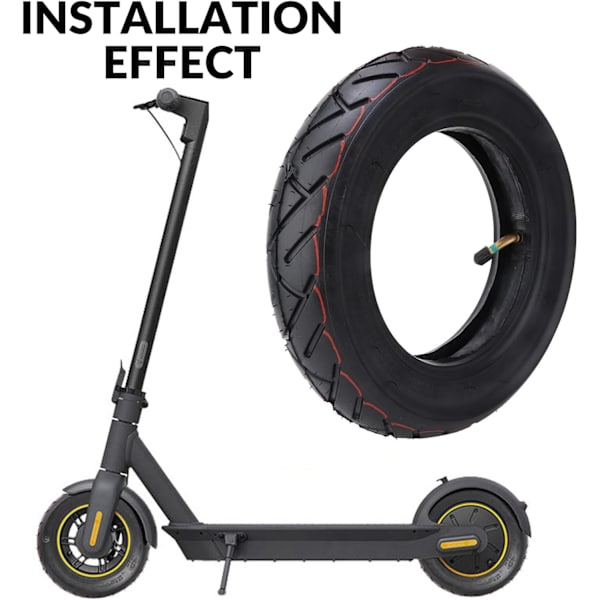 Elektrisk Scooter Dæk, 10 Tommer Scooter Hjul, Scooter Dæk og Slange Elektrisk Scooter