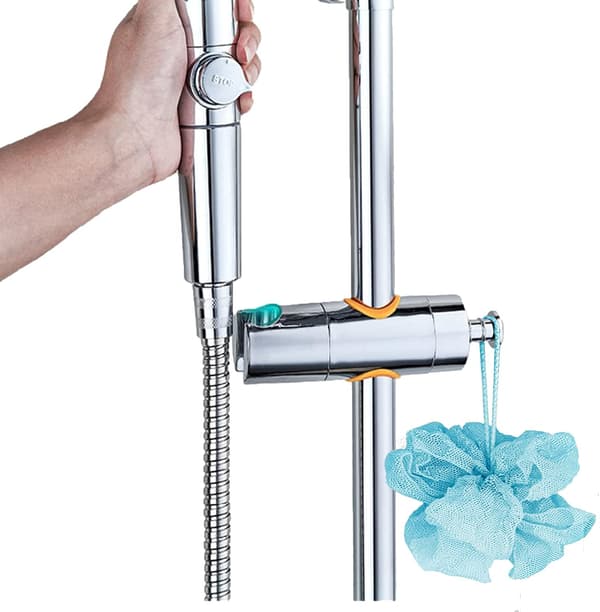 Dusjholder, dusjhodeholder, dusjholder, 18-25mm diameter justerbar