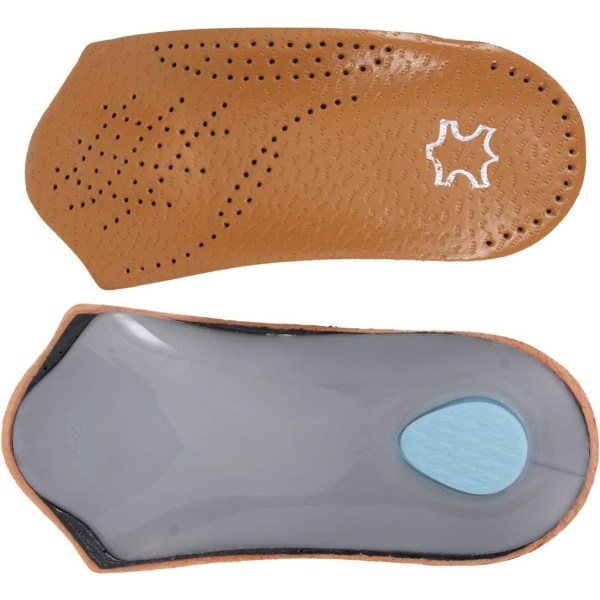 3/4 Længde Ortopædiske Indlægssåler Til Flad Fod, Plantar Fasciitis, Sål Buesupport