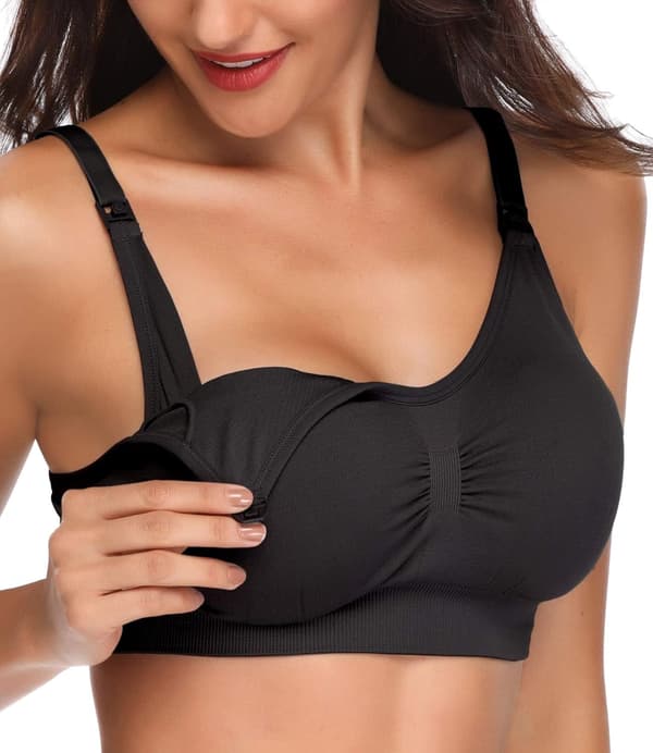 Kvindernes sovende amme-bh trådløs amning Maternity Bralette Pack