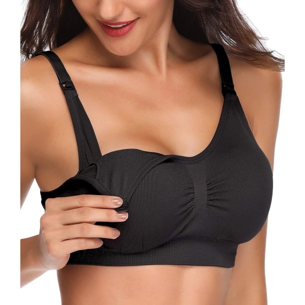 Kvinners sovende amme-BH trådløs amming Maternity Bralette Pack