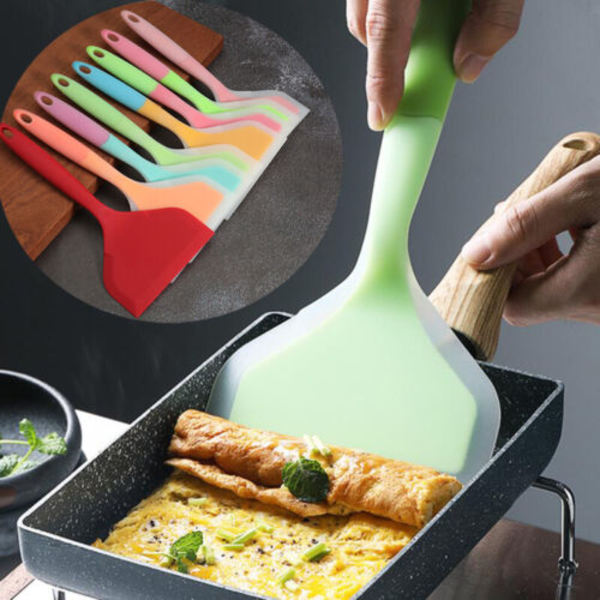 Køkken Silikone Non-stick Madlavning Redskaber Skovl Pizza Spatel Skraber Værktøj,1stk