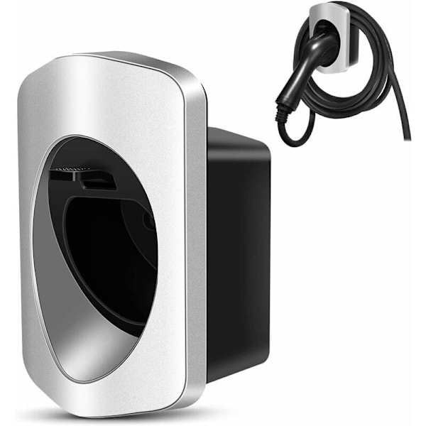 Type 2 Veggmontert Kabelholder Elektrisk Kjøretøy EV Lader Ladestajon Organizer for Kabeloppbevaring