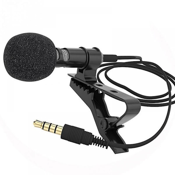 Mobile Phone Microphone Live Recording Lavalier Microphone 3m