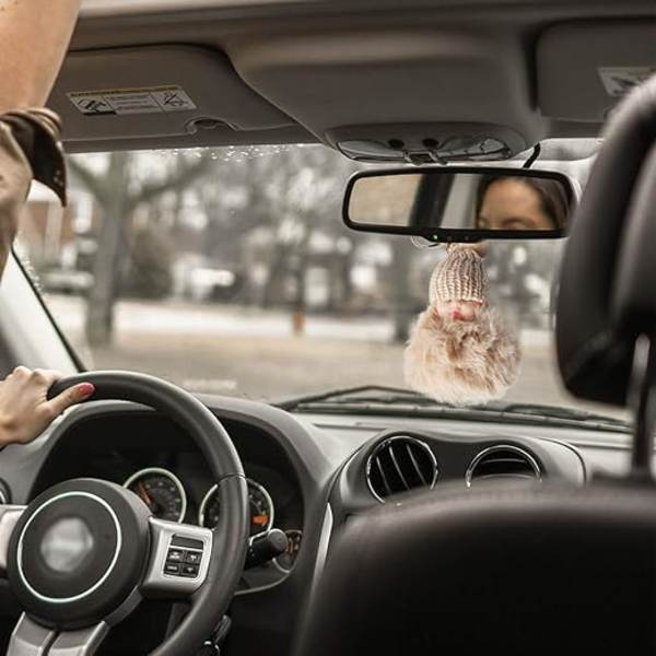 1 st söt nyckelring sovande fluffiga bebisar sovande babydocka nyckelring mini