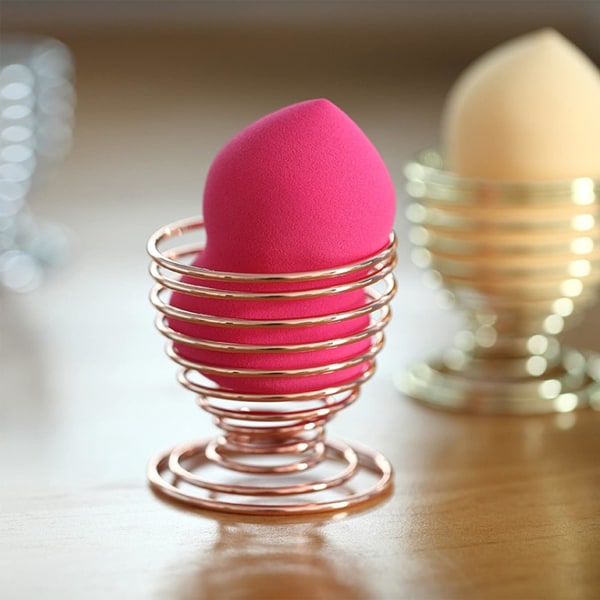 Rustfritt stål egg holder sett 6 stk egg kopp egg holder egg brett