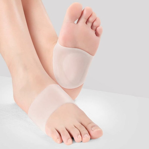 2 paria Plantar Arch Support -pohjallinen Geelipehmusteet Ortopediset Pohjalliset Plantar Fask