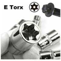14 stk. E4-E24 E-Torx Hunn Torx Pipesett