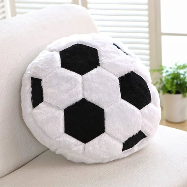 18 inch Football Throw Pillow Soft Fluffy Stuffed Football Toy Pl