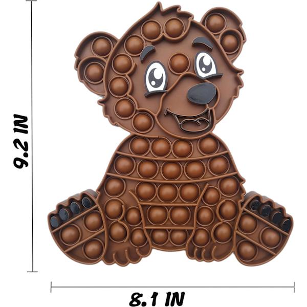 Dr.Kbder Pop Its Party Favors Björndjur Sensorisk Montessori Leksak Idé Fidget