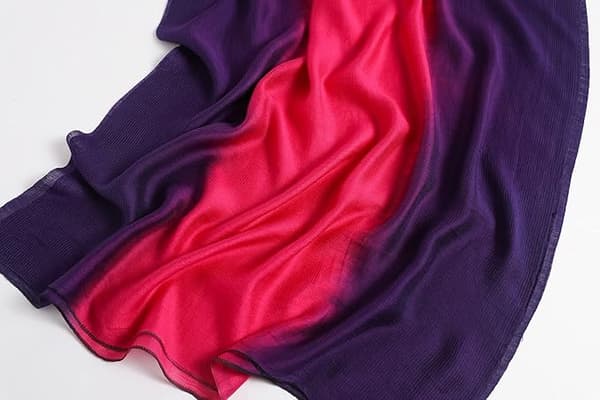 Kvinners Gradient Skjerf Stripe Lange Sjal og Wraps Lett Sol