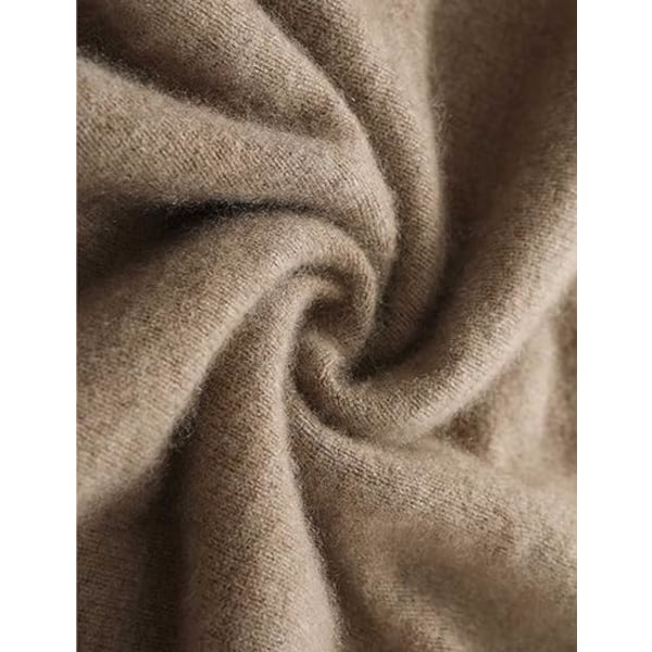 Kvinners Sjal Wrap Plus Size Cardigan Merino Ull Poncho Cape Høst Vinter O