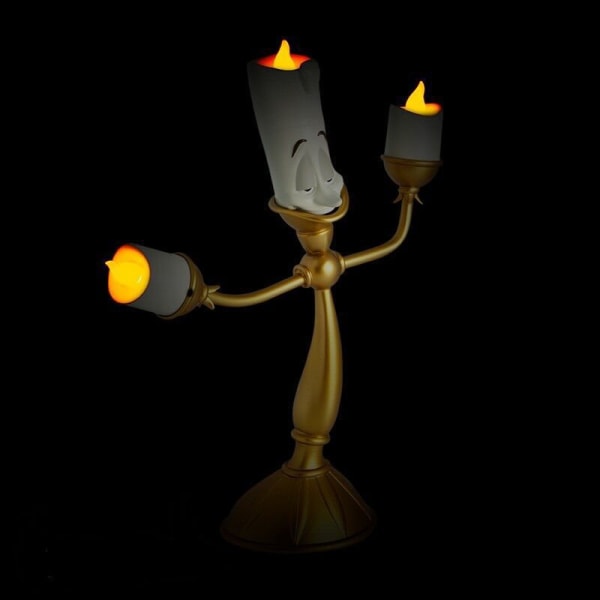 Skjønnheten og udyret Lumiere lampe