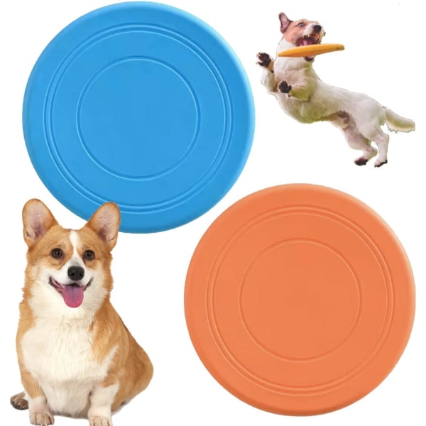 Koiran frisbee, puppy Flyer -lelu, nopeampi reagointi, interaktiivinen harjoituslelu