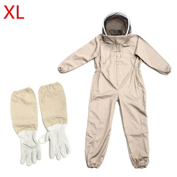 Biavlertøj med slør og handsker XL