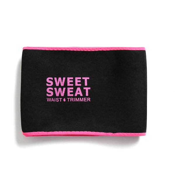 Sweet Sweat Absorber Waist Trimmer Sort/Pink