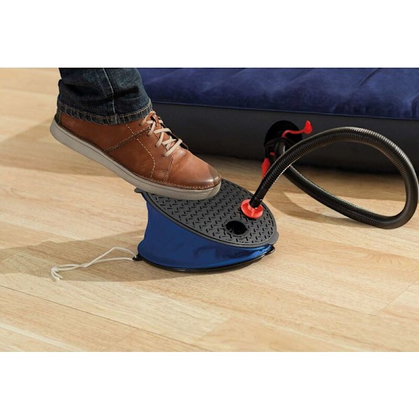 Bærbar Pedal Luftpumpe, Oppustelig Båd Bælge Fodpumpe, Svømmering,