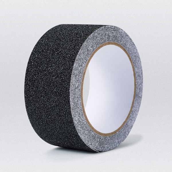 Antisliptape for trapper - Svart - Kan brukes på trappestige - Innendørs - 15 cm x 5 m