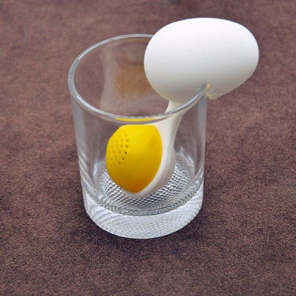 Tesil, teinfuser för löst te, kreativt tesil i silikon för
