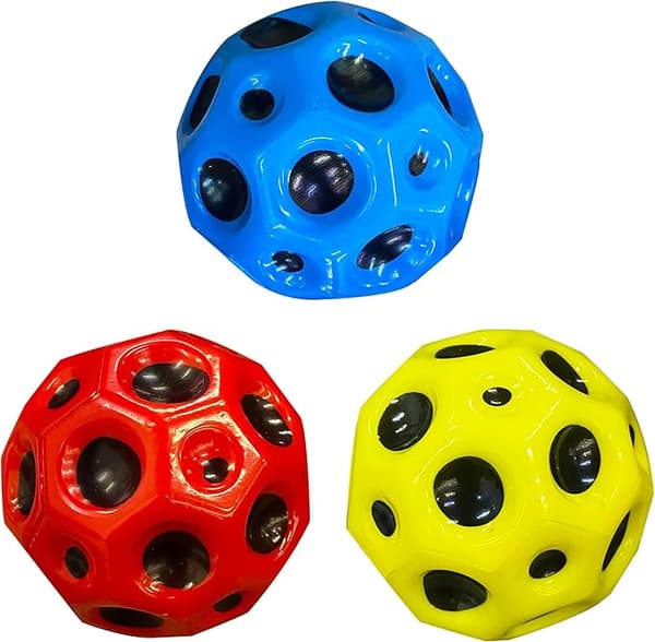 3 st Space Balls Extreme High Bouncing Ball Tiktok Pop Bouncing