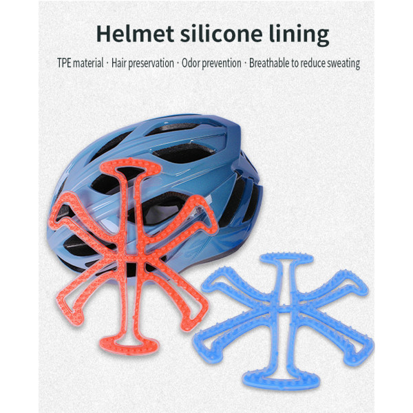 Silikonhuvudskyddsfoder Inre skyddande dynor Cykelersättning Pa