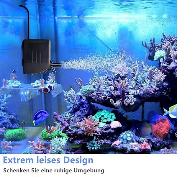 800L/H 22W G 1/2'' DC 24V Undervandspumpe kompatibel Fontæner Akvarium Dam