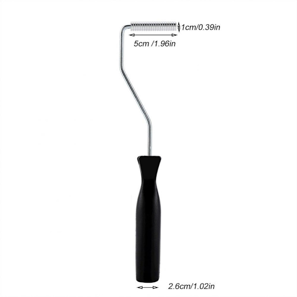3 st Bubbler Roller, Bubble Paddle Tool, Aluminiumlegering Fiberglas, Kit för