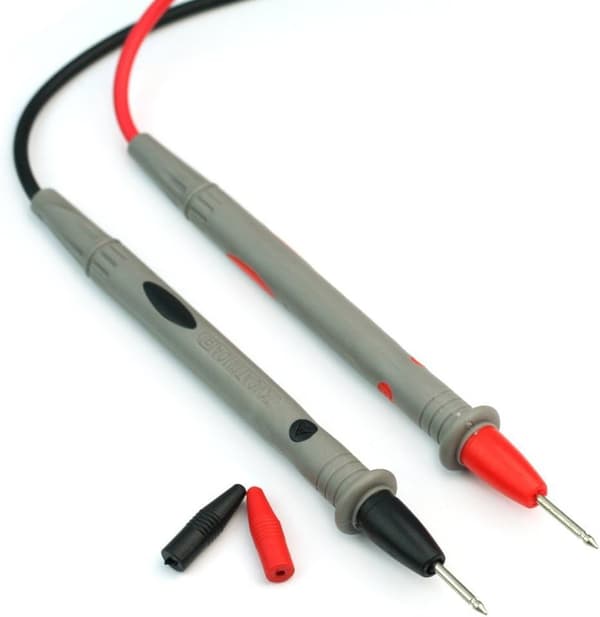 2 stk. Digitalt Multimeter Ledningstestkabel 1000V 10A