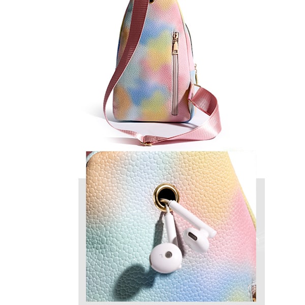 Liten Dam Axelväska Crossbody Handväska, Dam Crossbody Väskor Mode Axelryggsäck för Shopping